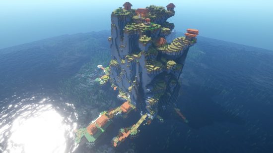 Khám phá bộ sưu tập seed đỉnh cao ở Minecraft 1.21.7 3 gamen.pro minecraft seeds vertical village 6537256334104833826 550x309 1