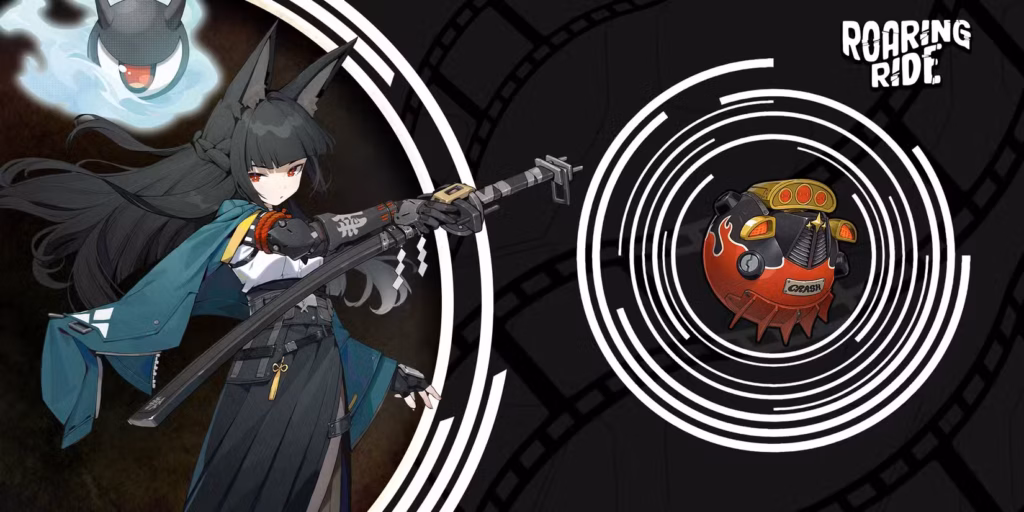gamen.pro miyabi using roaring ride w engine in zenless zone zero