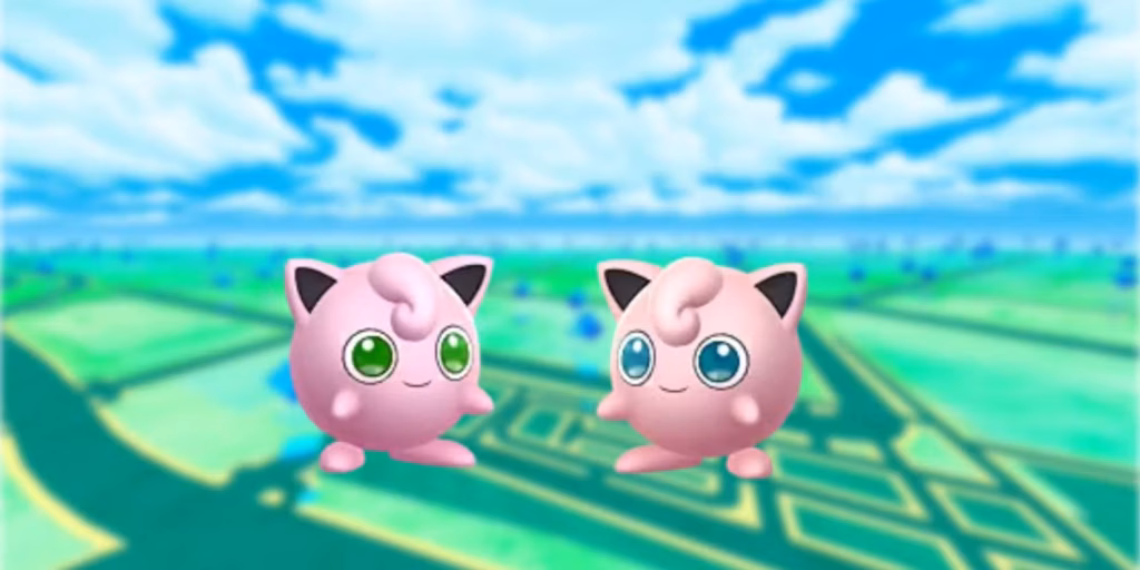 Pokemon GO tổ chức Spotlight Hour cho Jigglypuff vào ngày 22/7 1 gamen.pro pokemon go shiny jigglypuff left and regular jigglypuff right