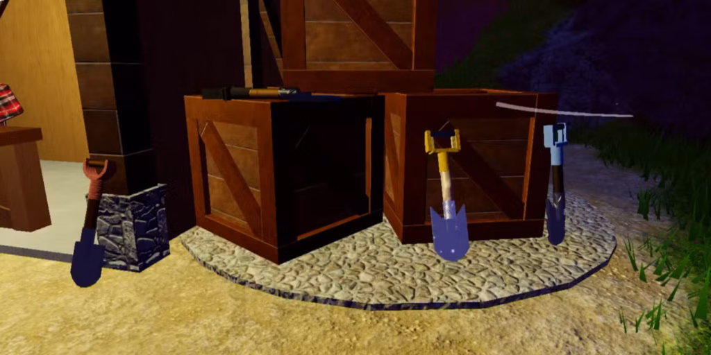 Prospecting (Roblox): Hướng dẫn chi tiết về toàn bộ chảo, xẻng và máy rửa cát 2 gamen.pro prospecting pans shovels sluices 3