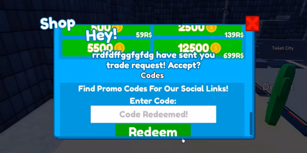 gamen.pro return to toilet tower defense codes 4