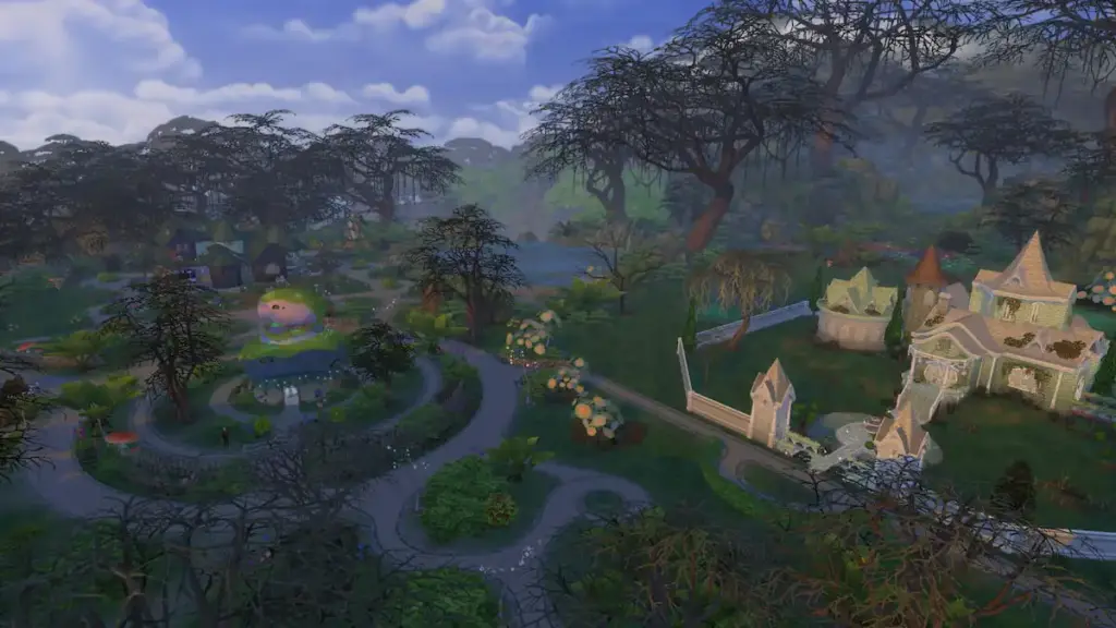The Sims 4: Enchanted by Nature - Tiên nữ giáng trần 4 gamen.pro sims 4 innisgreen world