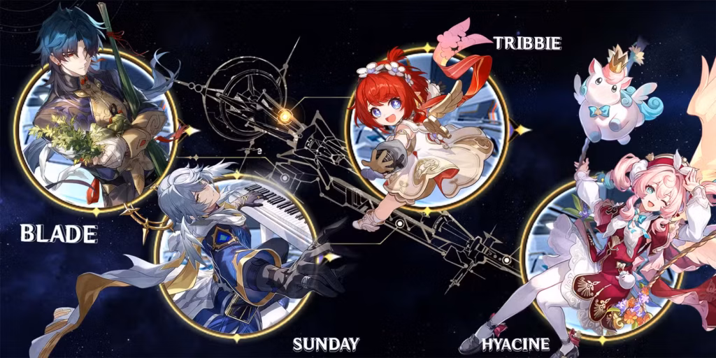 gamen.pro sunday tribbie hyacine and blade team composition in honkai star rail