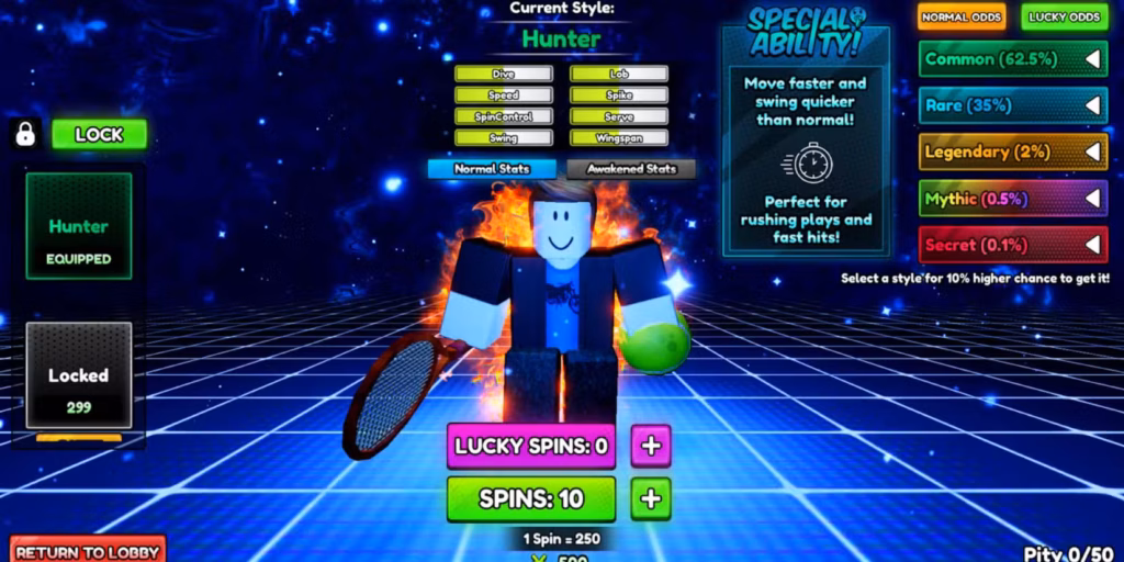 Tennis Zero: Bảng xếp hạng tất cả các Phong cách (Styles) mạnh nhất 1 gamen.pro tennis zero styles tier list 2