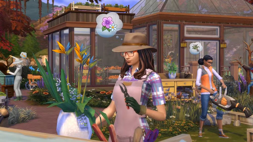 gamen.pro the sims 4 seasons spring