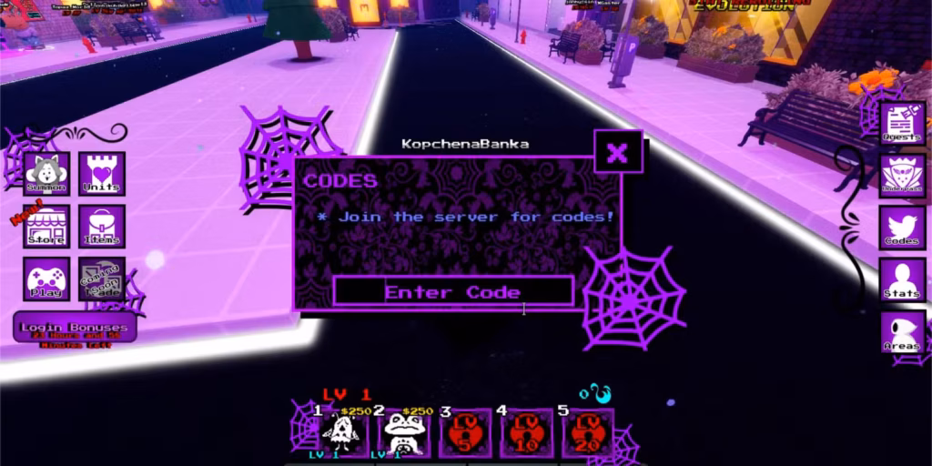 gamen.pro undertale adventures td codes 4