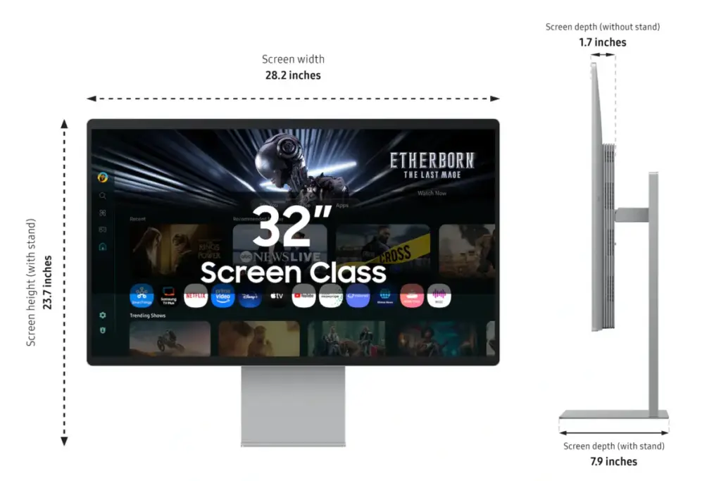 Đặt trước Samsung Smart Monitor M9 nhận ngay ưu đãi 300 USD 1 gamen.pro us smart m9 32m90sf ls32fm902snxza 547845193