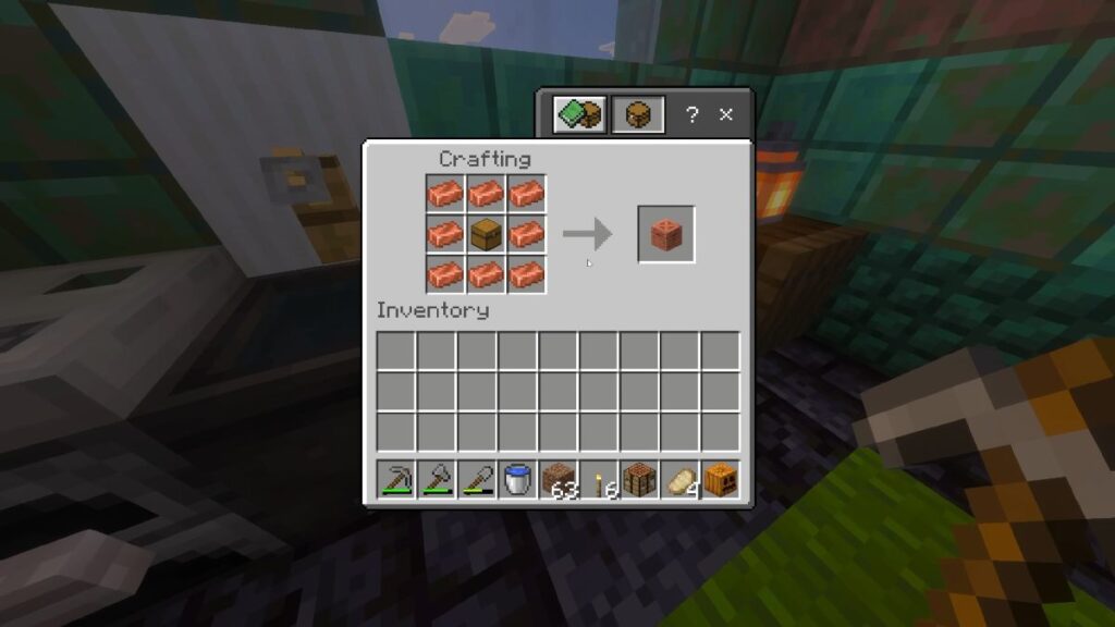 minecraft craft copper chest