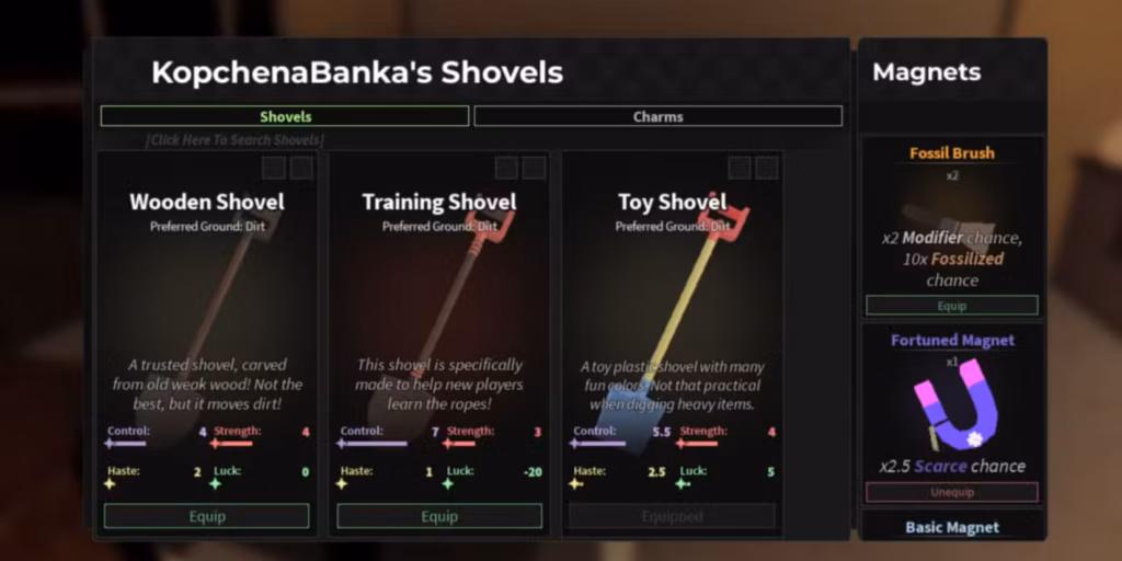 Dig: Xếp hạng tất cả các loại Xẻng (Shovel) mạnh nhất 1 game.pro dig shovel tier list 2