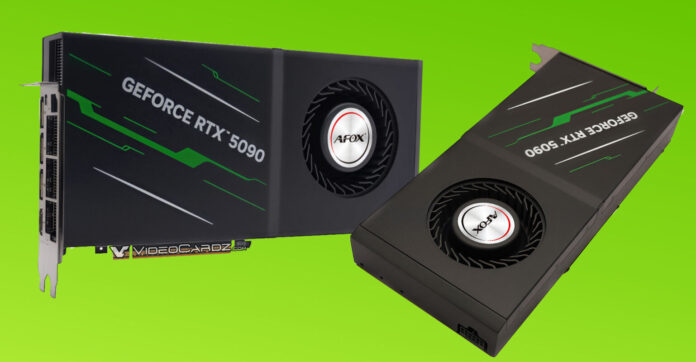 gamen.pro AFOX RTX 5090 BLOWER HERO