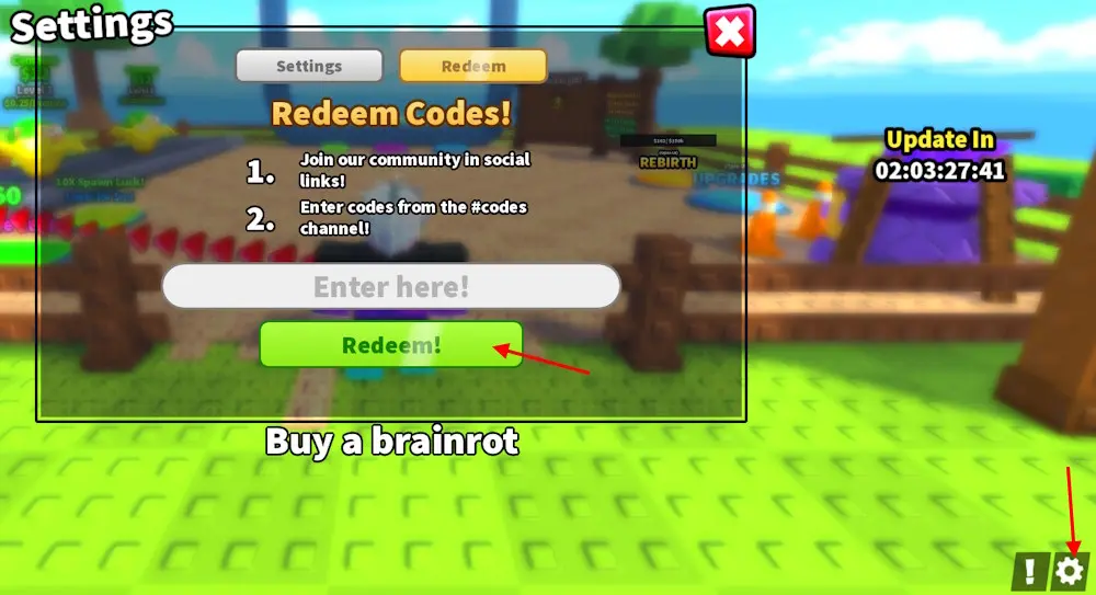 gamen.pro Bounce a Brainrot codes redeem