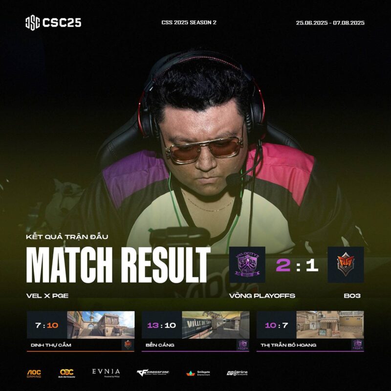 Playoffs CSC 2025 Mùa 2: Những cú sốc chấn động 1 gamen.pro CSC 20251108 1