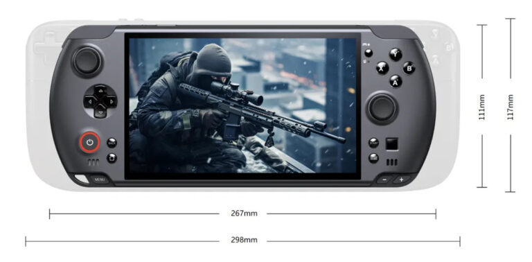 GPD Win 5 ra mắt: Chip AMD Strix Halo, RAM 128GB 2 gamen.pro GPD WIN 5 768x378 1