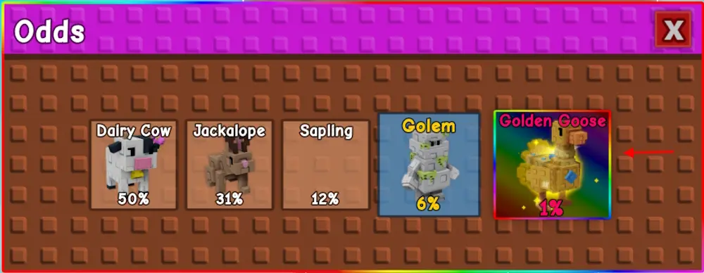 gamen.pro Golden Goose in Sprout Egg