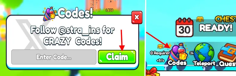 Code Gym Climb Race mới nhất tháng 8/2025 1 gamen.pro Gym Climb Race Codes redeem