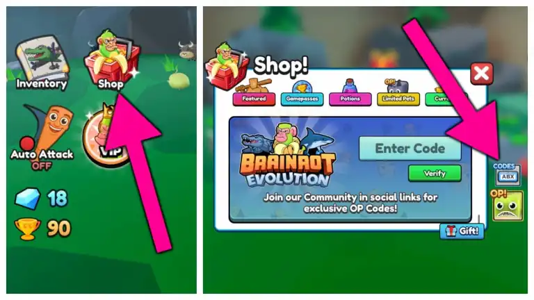 gamen.pro How to Redeem Brainrot Evolution Codes