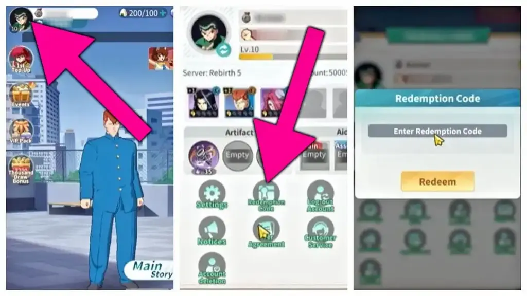 gamen.pro How to Redeem Yu Yu Hakusho Slugfest Codes