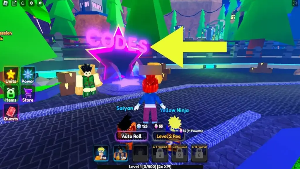 Anime Power Defense: Tổng hợp mã code mới nhất tháng 8-2025 1 gamen.pro How to redeem codes in Anime Power Defense