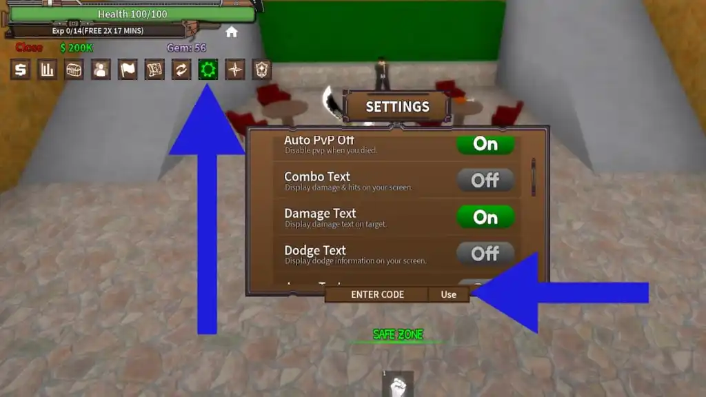 gamen.pro How to redeem codes in King Legacy