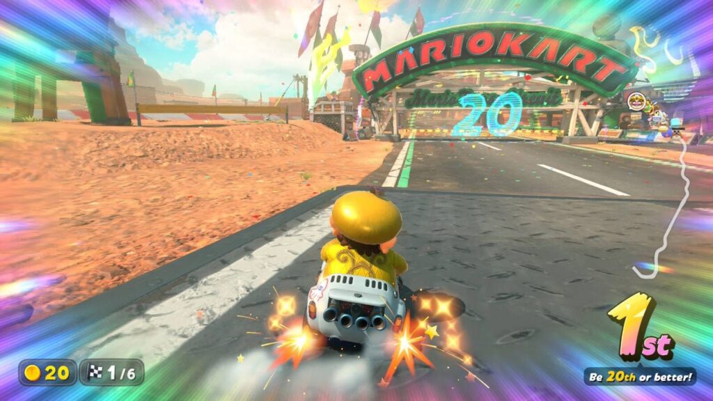 Cách nhận cúp vàng ba sao trong Mario Kart World 1 gamen.pro Mario Kart World guide 2