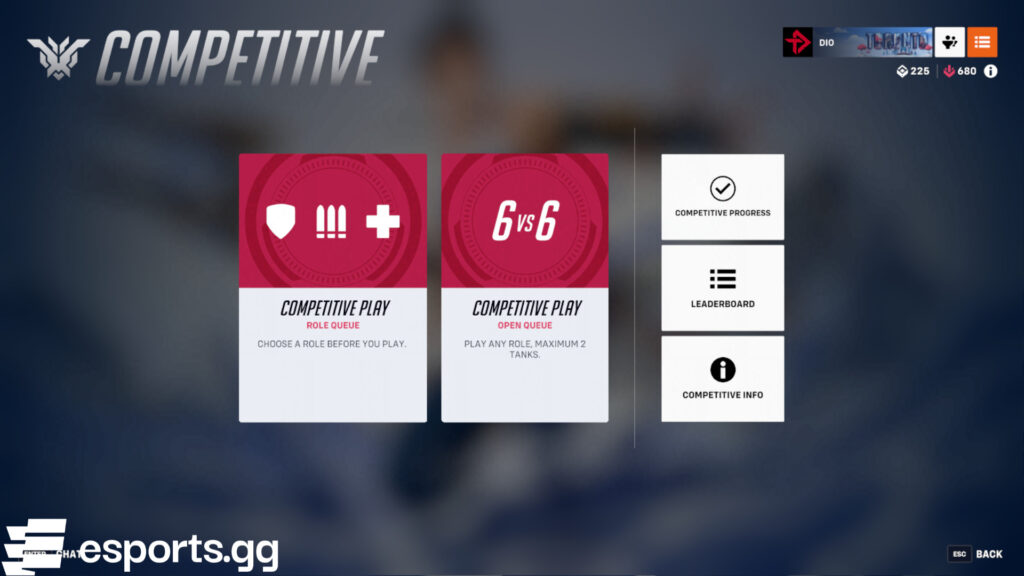 gamen.pro Overwatch 2 ranked requirement lowered to 20 wins article by esports.gg screenshot by esports.gg 2 1024x576 1