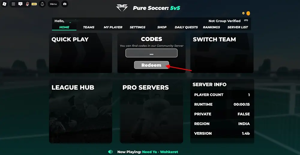 gamen.pro Pure Soccer code redeem