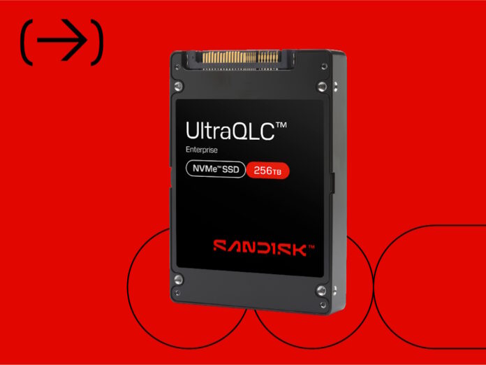 gamen.pro Sandisk unveils UltraQLC 256TB NVMe U.2 SSD for datacenters