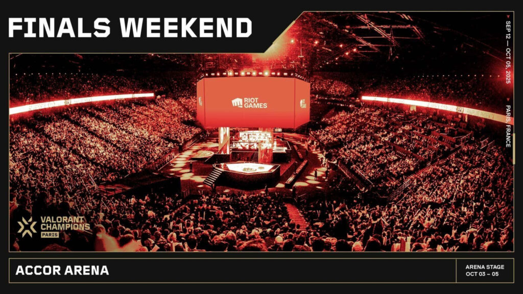 Riot Games mở bán thêm 2.000 vé cho chung kết VALORANT Champions Paris 1 gamen.pro Valorant paris Final 1024x576 1