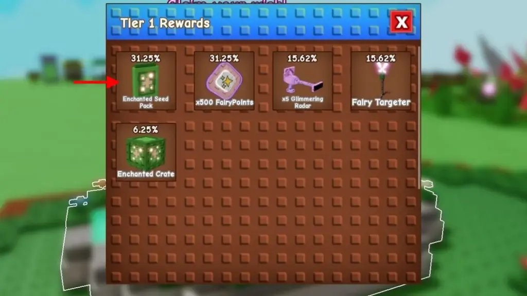 gamen.pro Wishing Well Reward Tier Odds Grow a Garden 1