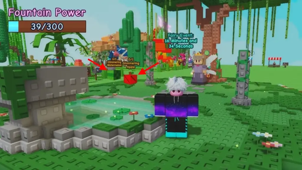 Grow A Garden: Cách nhận và sử dụng Fairy Targeter 1 gamen.pro Wishing well task in Grow a Garden 1