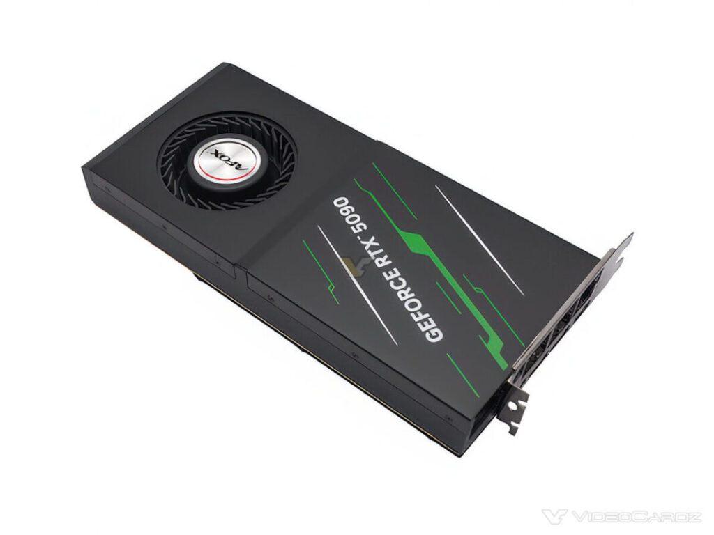 GeForce RTX 5090 thiết kế blower fan độc đáo trình làng 2 gamen.pro afox geforce rtx 5090 32gb 1e56 1200x900 1