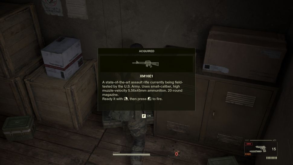 Vị trí các vũ khí trong Metal Gear Solid Delta: Snake Eater 2 gamen.pro assault Metal Gear Solid Delta Snake Eater