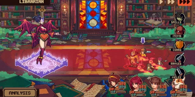 gamen.pro bloomtown a different story android ios emily and her team battling a demon in a library 1 jpg 640