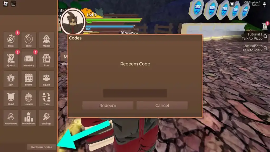 Dragon Blox - Săn lùng code tháng 8/2025, mở khóa sức mạnh Dark Broly 1 gamen.pro dragon blox codes 1