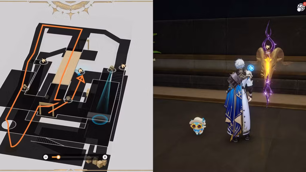 gamen.pro golden scapegoat warbling shores styxia location 3 in honkai star rail