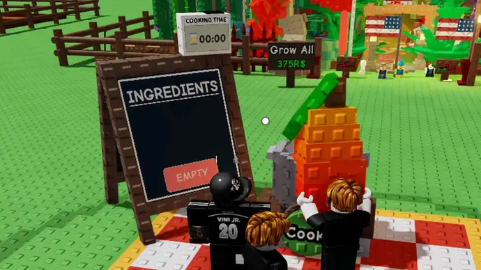 Tất cả công thức nấu ăn trong Grow A Garden 2 gamen.pro grow a garden all cooking recipes listed 00