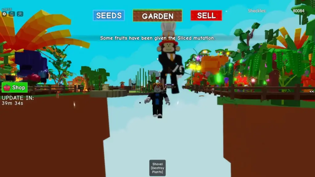 Hướng dẫn lấy Sliced Mutation trong Grow a Garden 2 gamen.pro grow a garden sliced mutation jandel the chef weather 06
