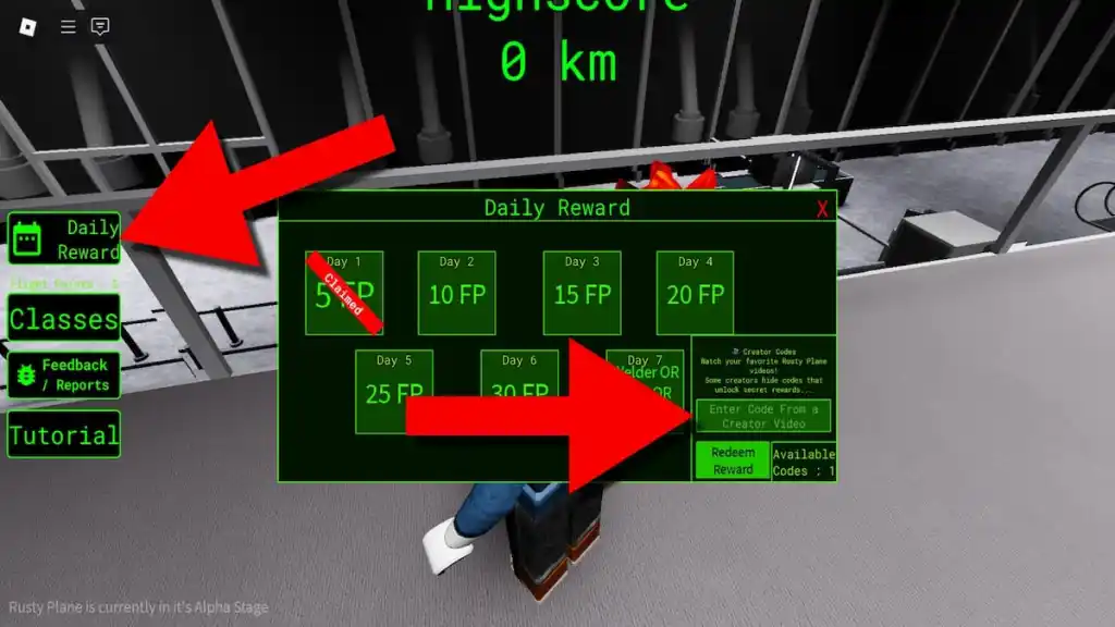 gamen.pro how to redeem codes in rusty plane