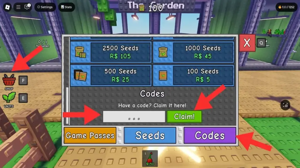 Code Garden Tower Defense mới nhất tháng 8/2025 1 gamen.pro how to redeem garden tower defense codes