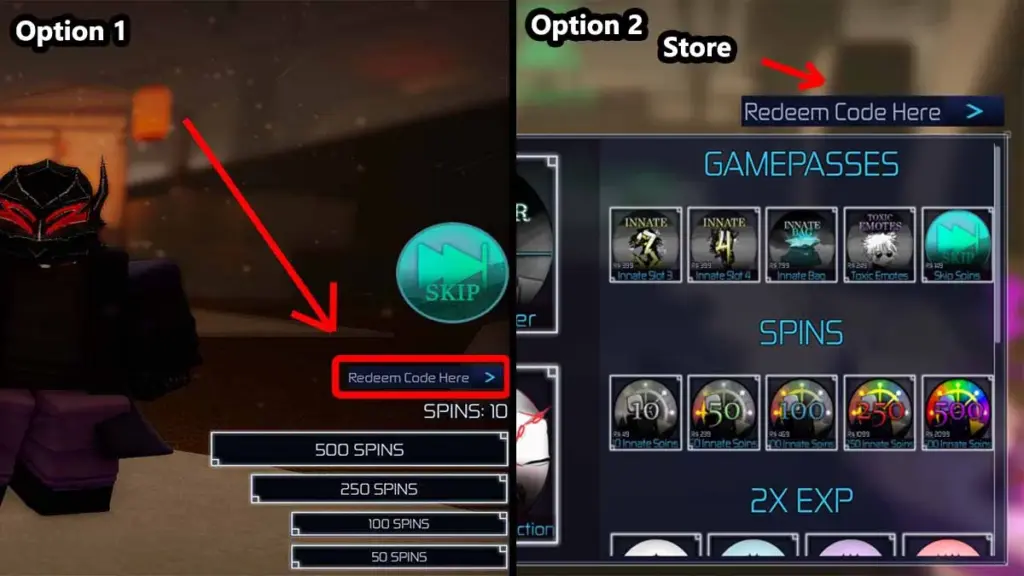 gamen.pro how to redeem jujutsu infinite codes cf9259