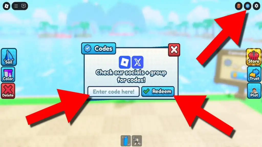 gamen.pro how to redeem make a boat codes