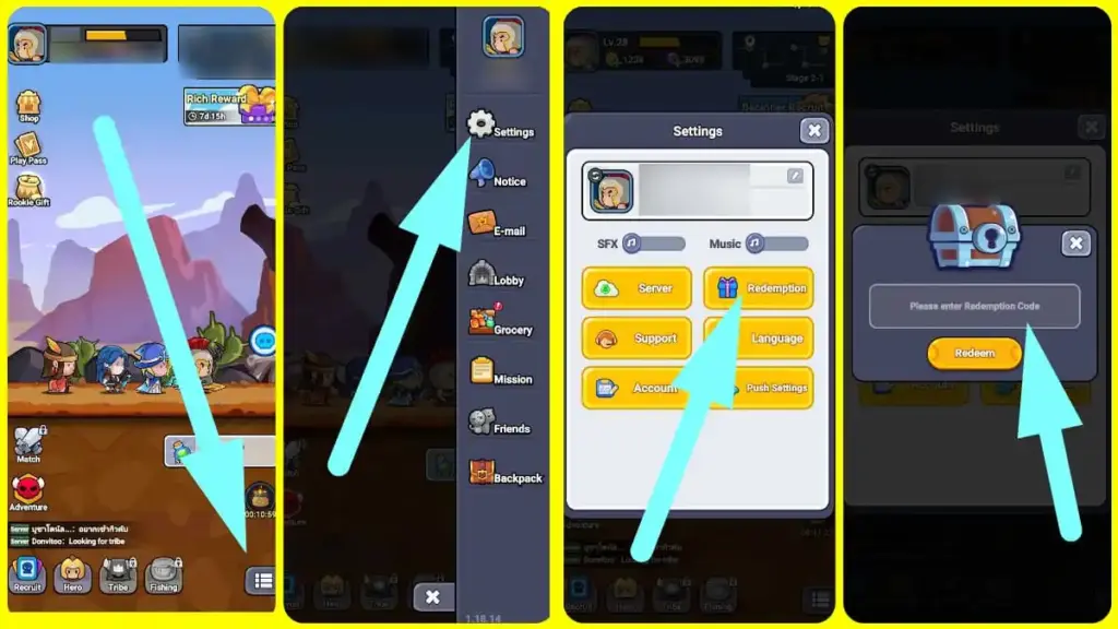 gamen.pro how to redeem mini heroes magic throne codes
