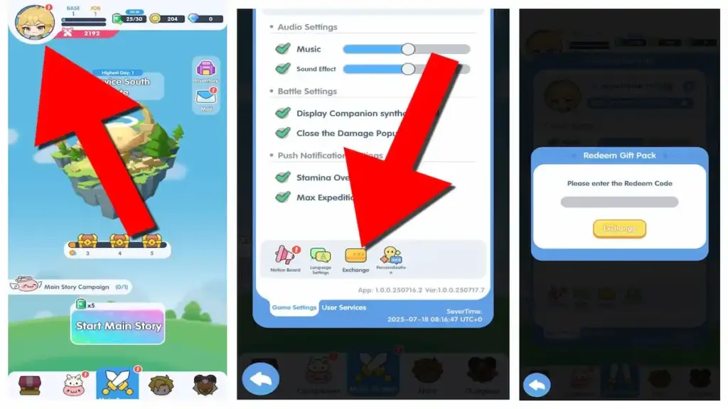 gamen.pro how to redeem ragnarok crush codes