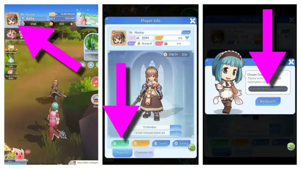 gamen.pro how to redeem ragnarok idle adventure plus codes
