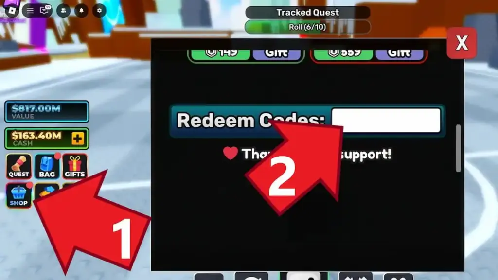 gamen.pro how to redeem soccer prime rng codes