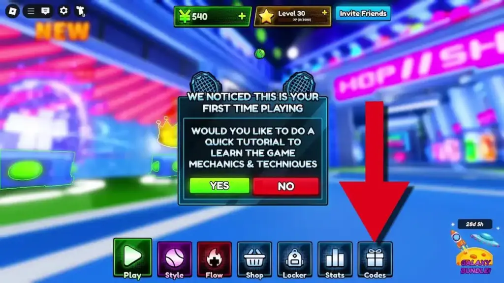 gamen.pro how to redeem tennis zero codes