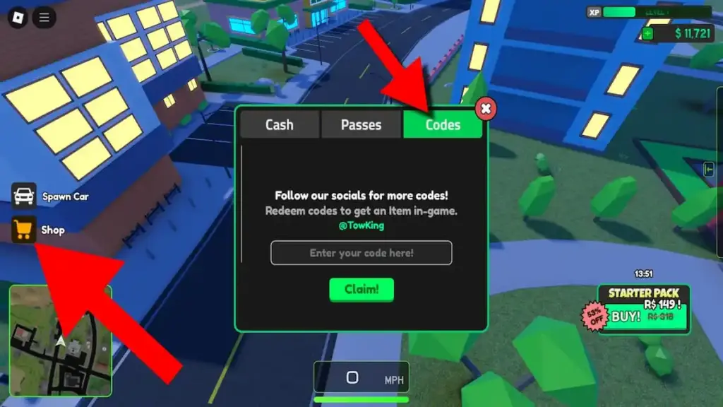Mã Tow King tháng 8-2025: Nhận tiền, khóa và kim cương 1 gamen.pro how to redeem tow king codes
