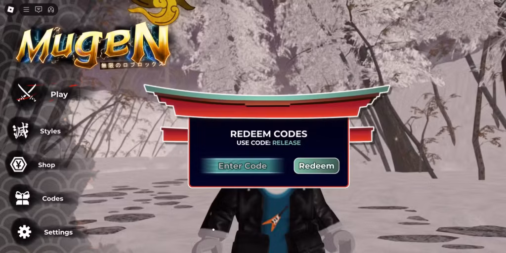 gamen.pro mugen codes how to redeem