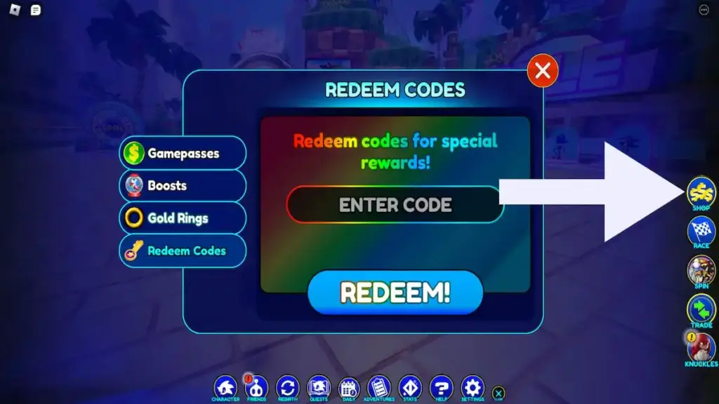 Sonic Speed Simulator tung mã quà tặng tháng 8-2025 1 gamen.pro sonic speed simulator codes redeem
