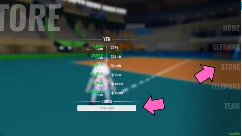 gamen.pro spiked codes redemption menu